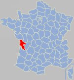 Charente-Maritime golaki koe Franca