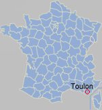 Toulon rea koe Franca